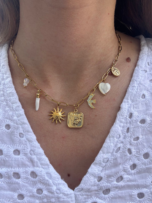 Collier SOLEA - blanc