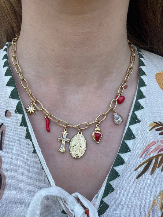 Collier SOLEA - croix