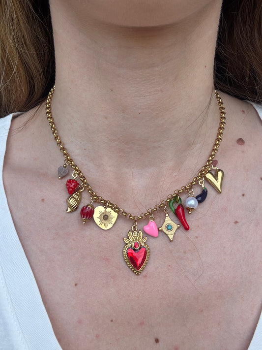 Collier SOLEA - coeur